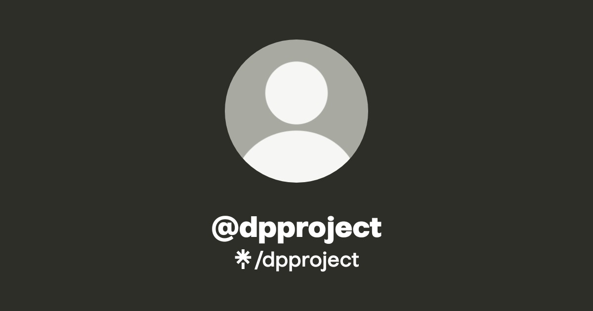 @dpproject | Linktree