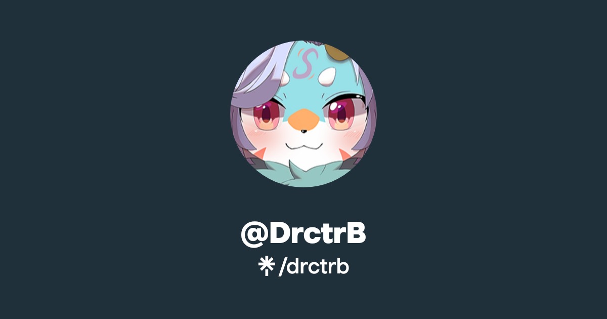 @DrctrB | Twitter | Linktree