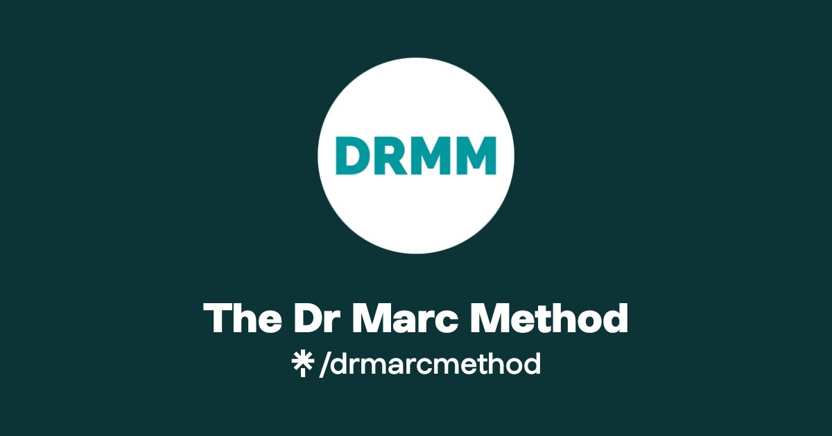 The Dr Marc Method | Linktree