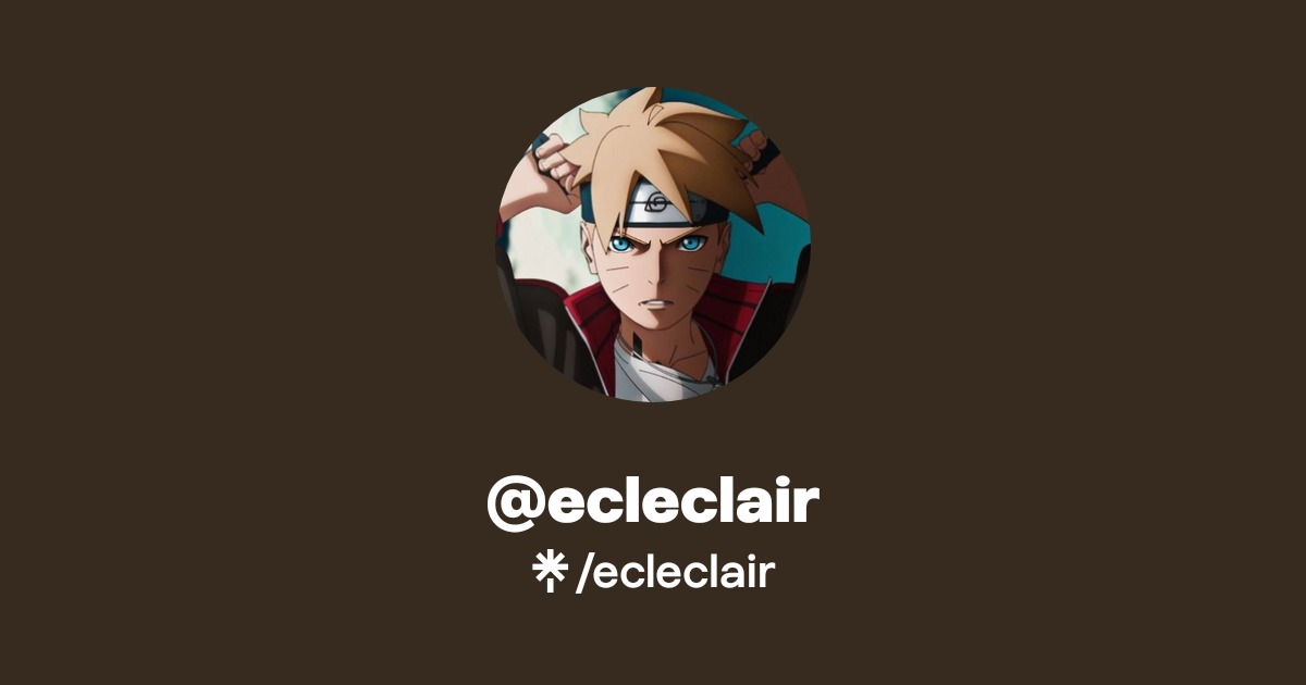 ecleclair | Twitter, TikTok, Twitch | Linktree
