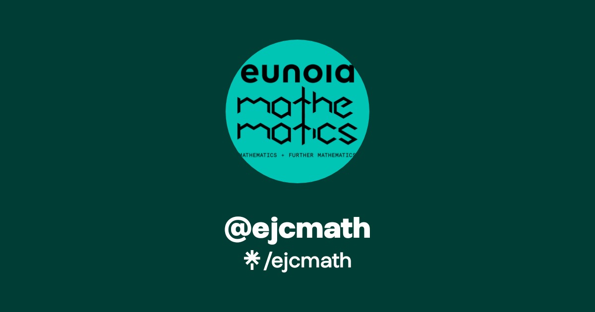 Ecmath ejcmath | Instagram | Linktree