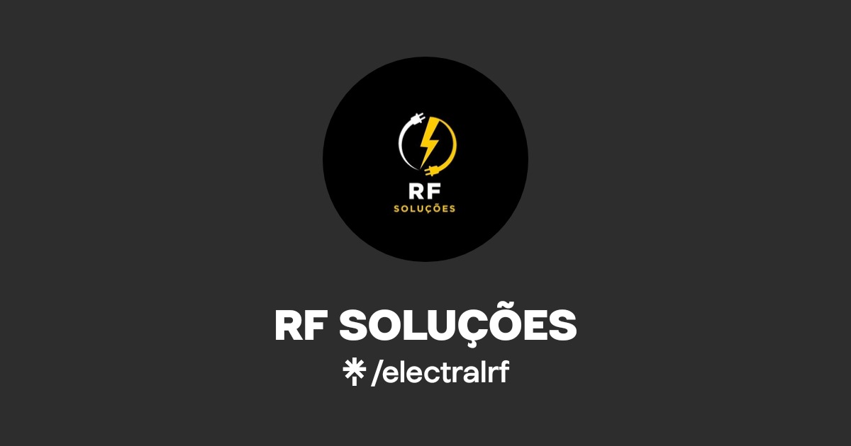 RF SOLUÇÕES Official: Instagram, Facebook | Linktree