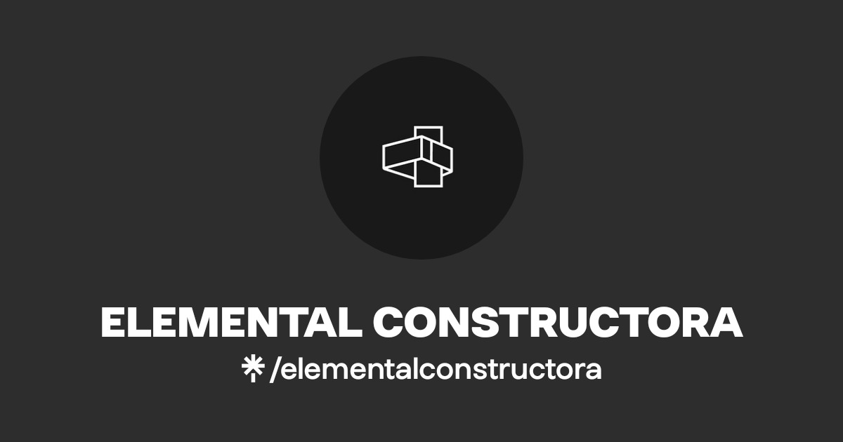 ELEMENTAL CONSTRUCTORA | Linktree