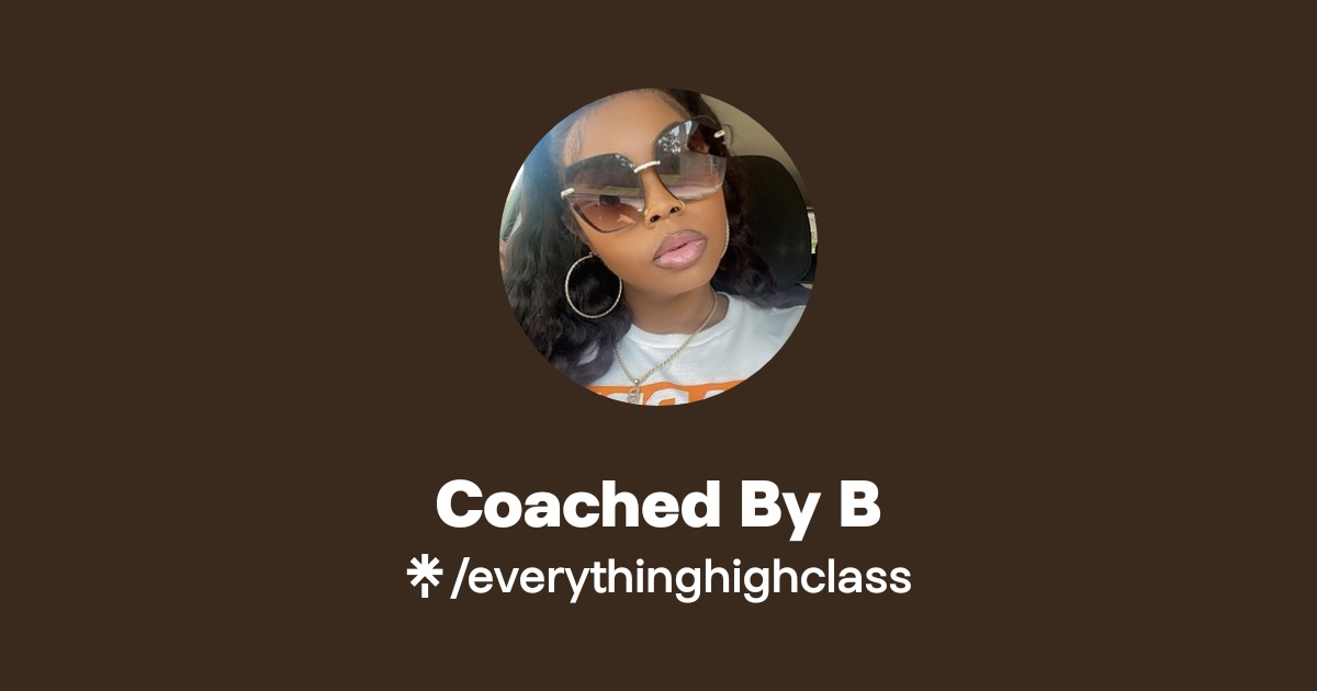 Coached By B | Linktree