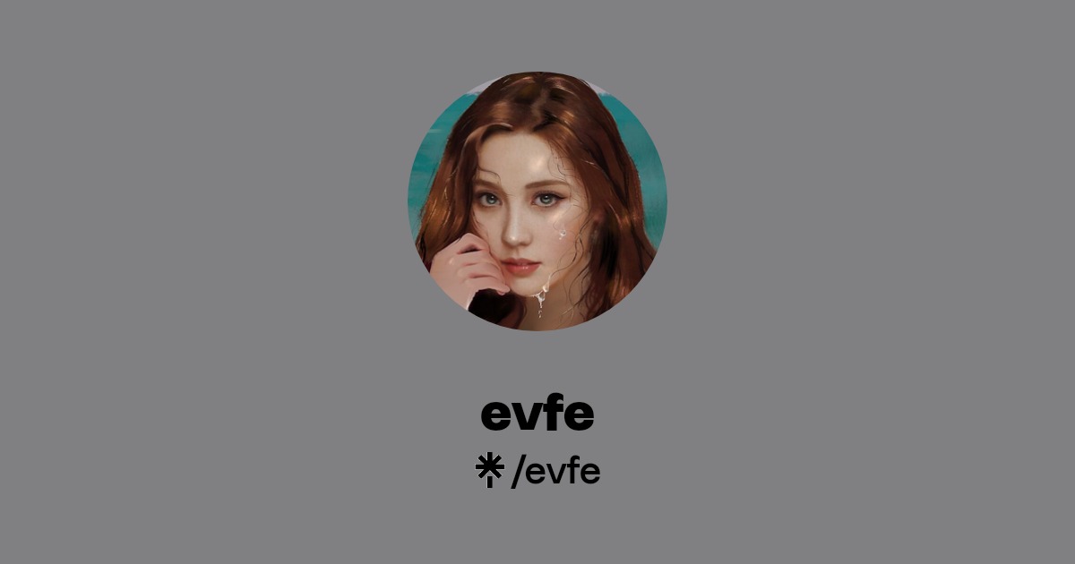 evfe | Twitter, Instagram | Linktree