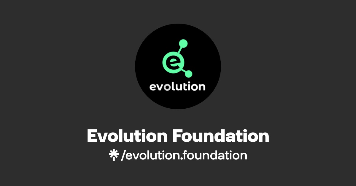 Evolution Foundation Official: Instagram | Linktree