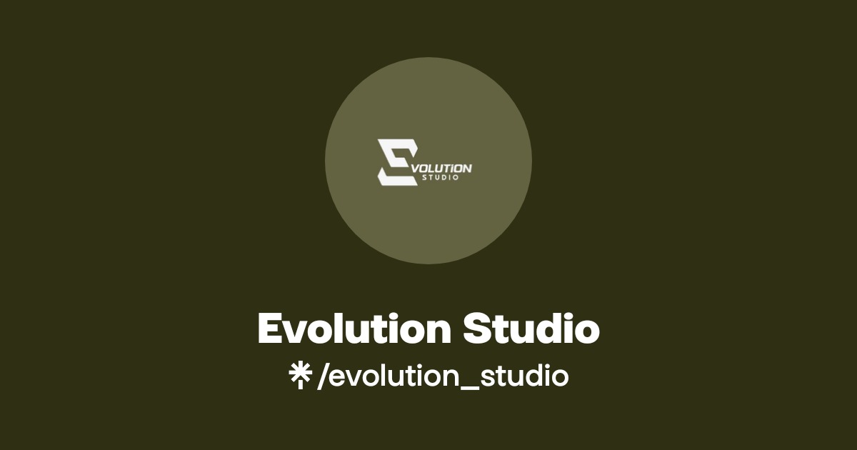 Evolution Studio | Instagram, Facebook | Linktree