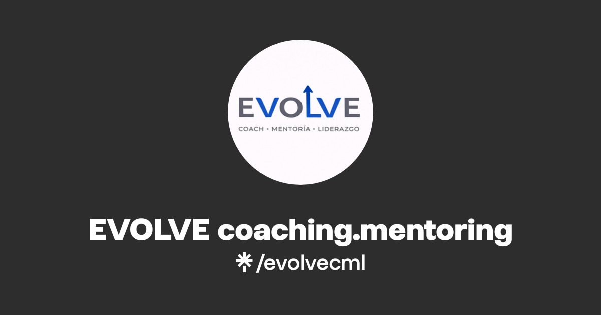 EVOLVE coaching.mentoring | Instagram | Linktree