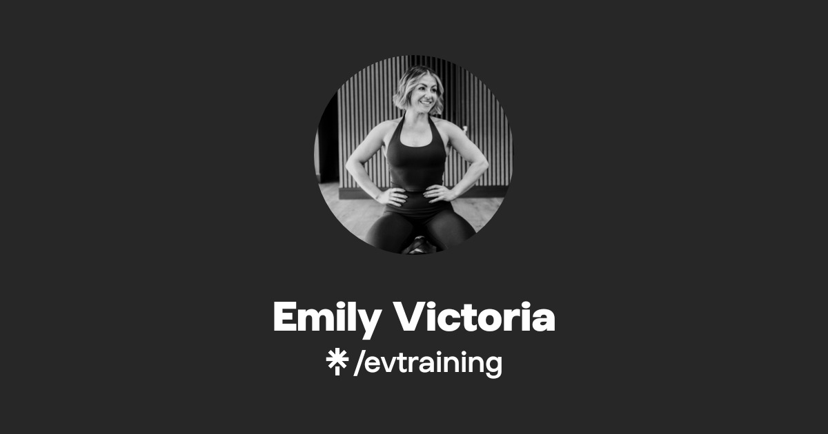 EV Training | Instagram | Linktree