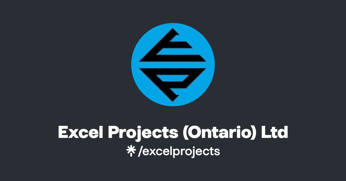 Excel Projects (Ontario) Ltd | Instagram, TikTok | Linktree