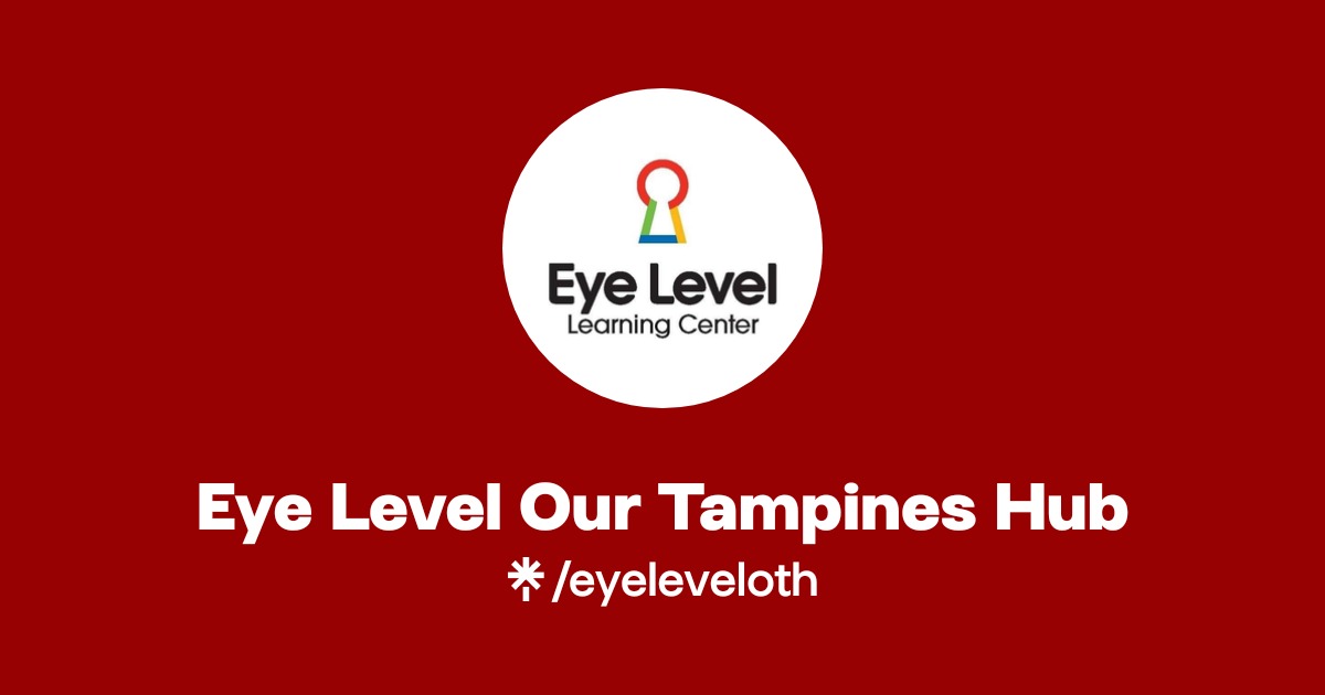 Eye Level Our Tampines Hub | Instagram, Facebook, TikTok | Linktree