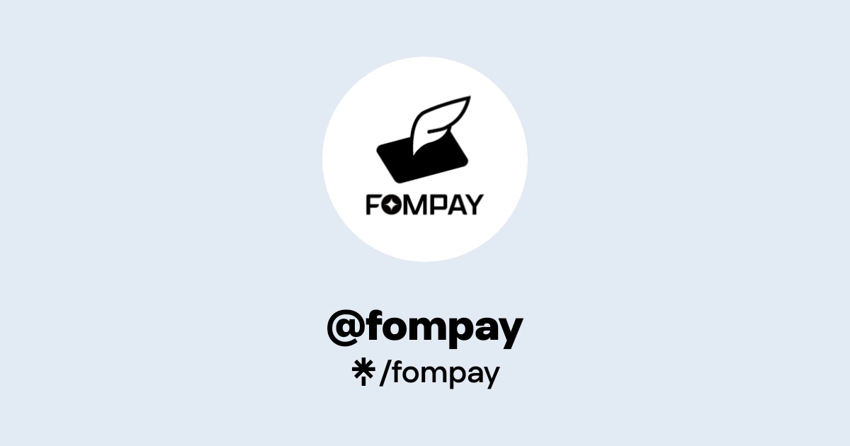 fompay Official: X | Linktree