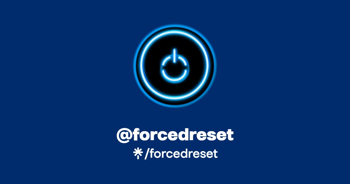 forcedreset | Instagram, Twitch | Linktree