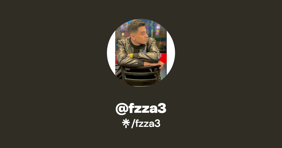 fzza3 | Instagram, Facebook | Linktree