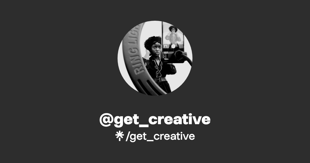 get_creative | Facebook | Linktree