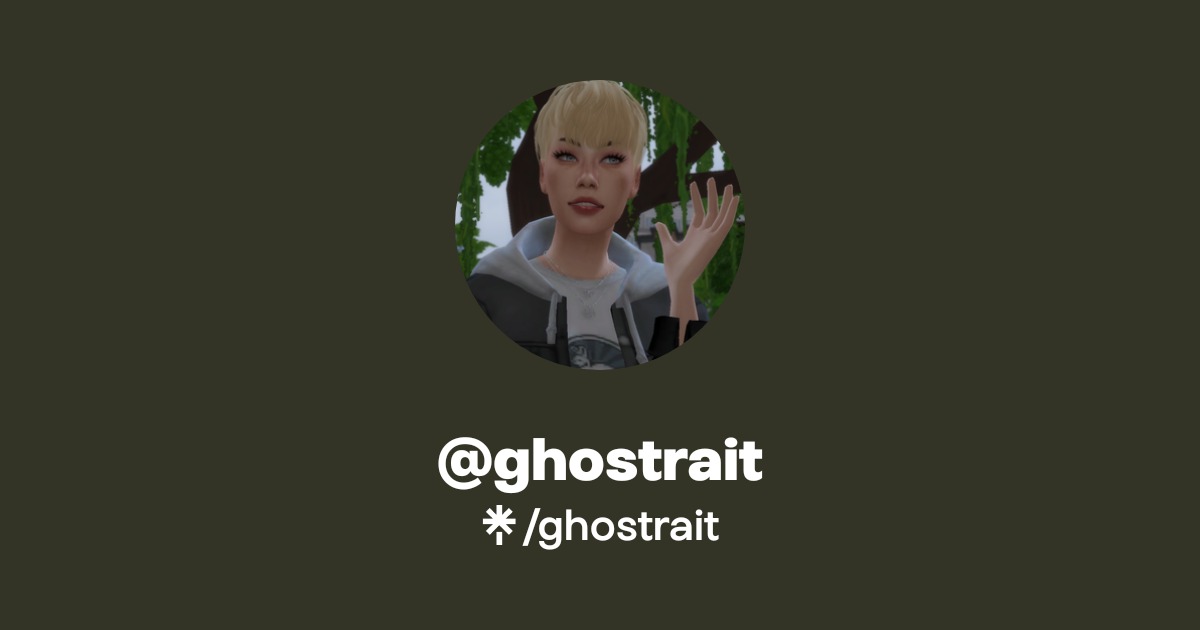 ghostrait | Twitter | Linktree