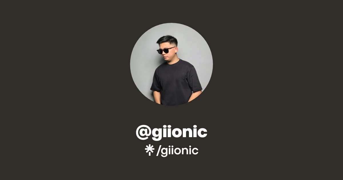 giionic | Instagram | Linktree