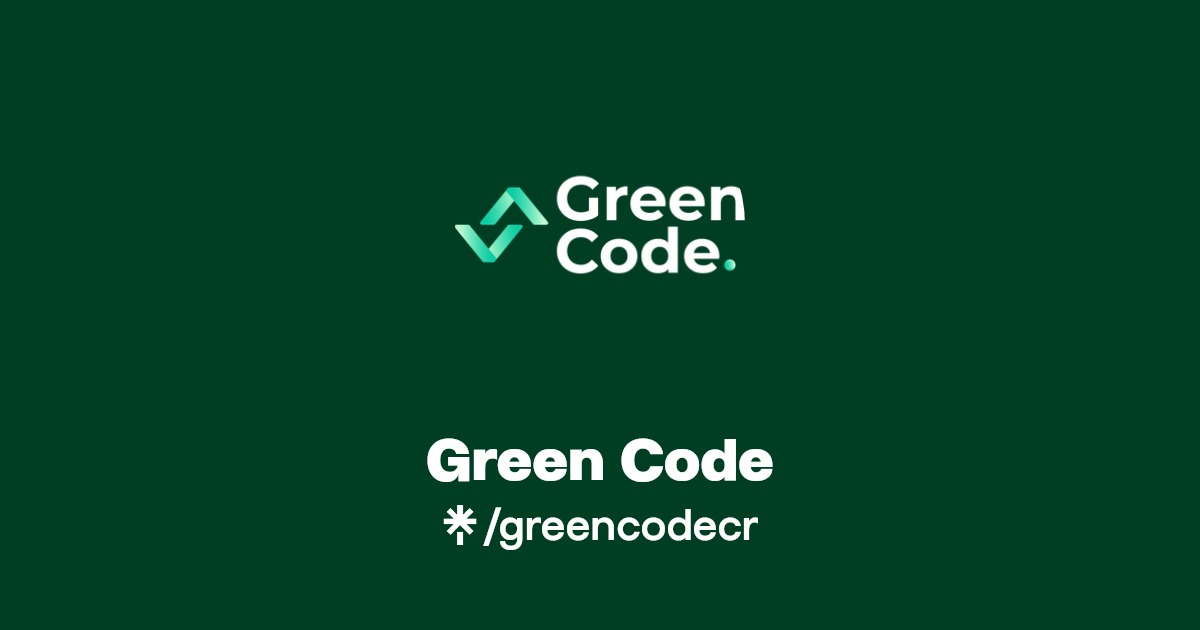 Green Code | Instagram, Facebook | Linktree