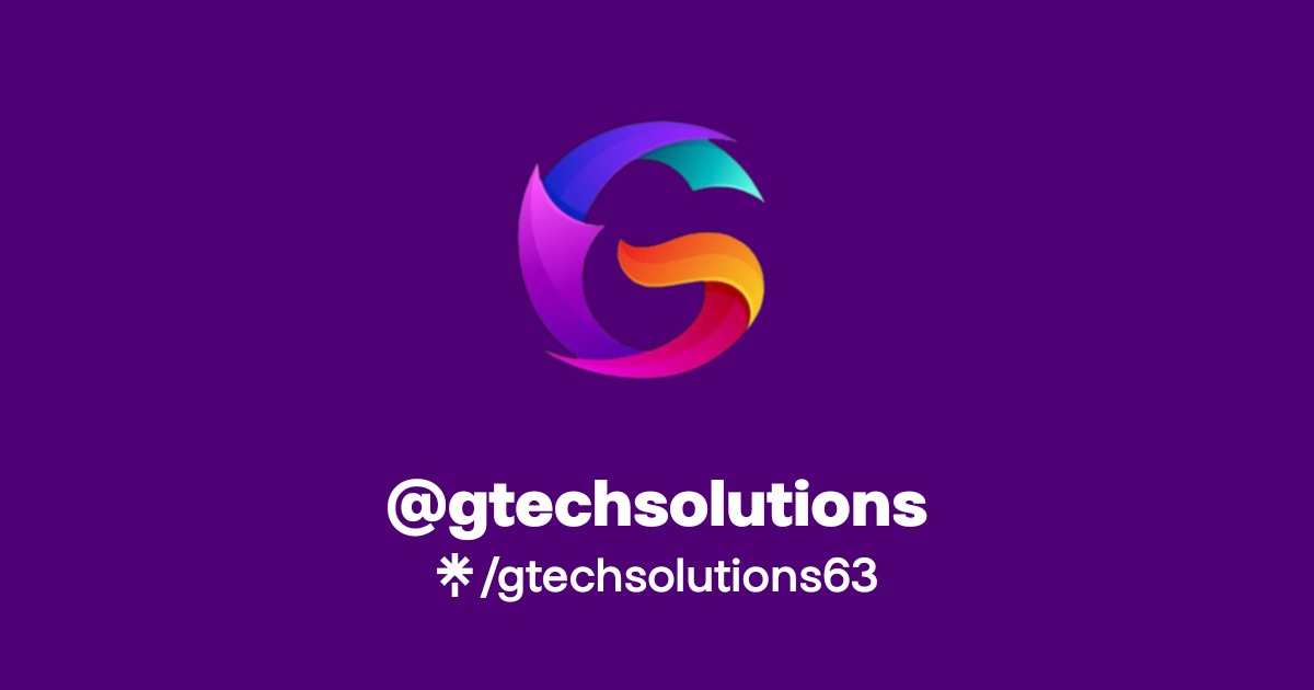 @gtechsolutions | Linktree