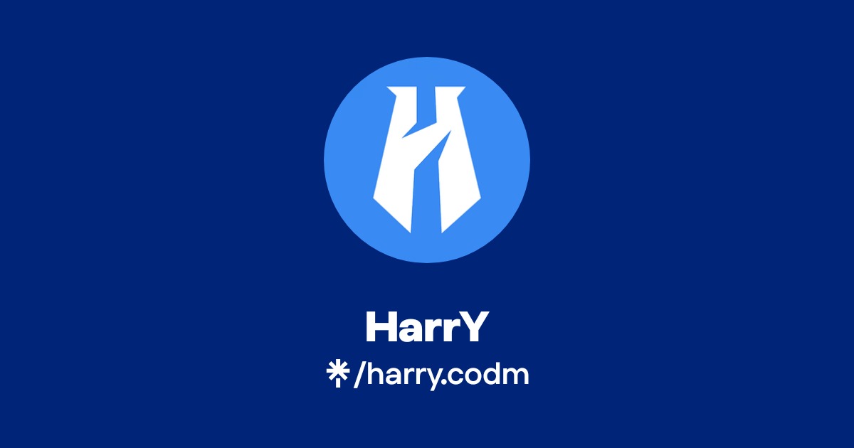 HarrY | Twitter, Instagram | Linktree