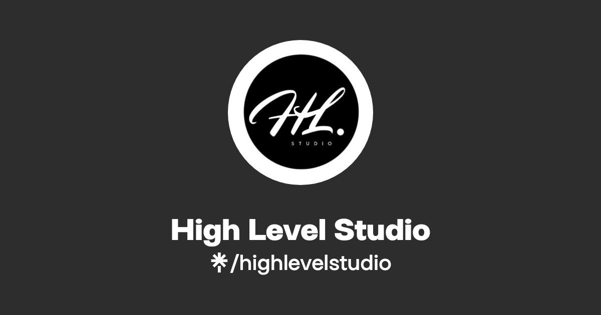 High Level Studio | Instagram | Linktree