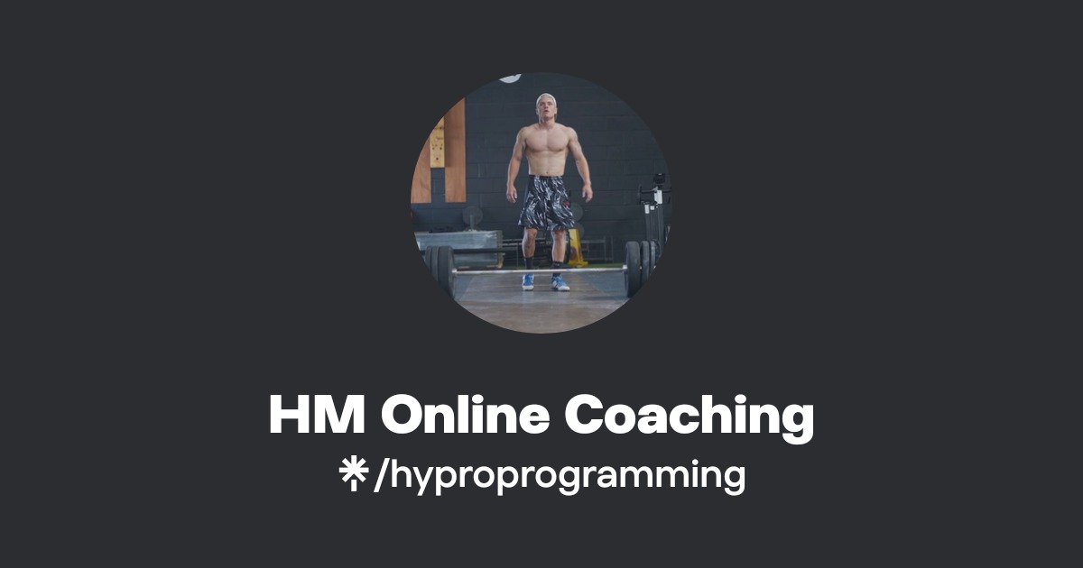 HM Online Coaching | Linktree