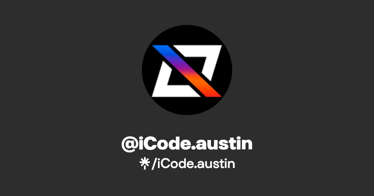 iCode.austin | Instagram, Facebook | Linktree