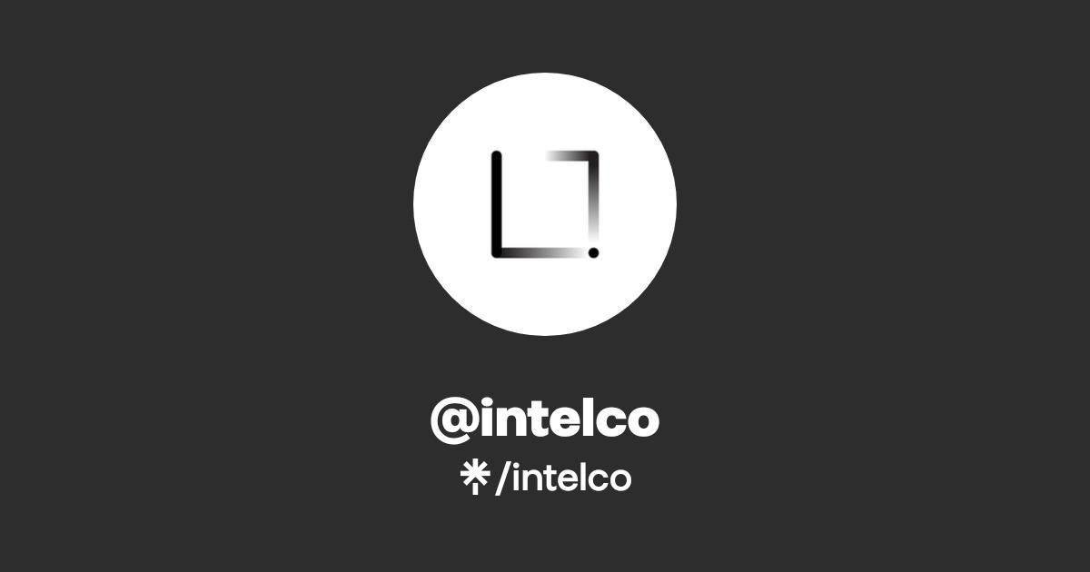 Intelco intelco - Listen on Spotify - Linktree