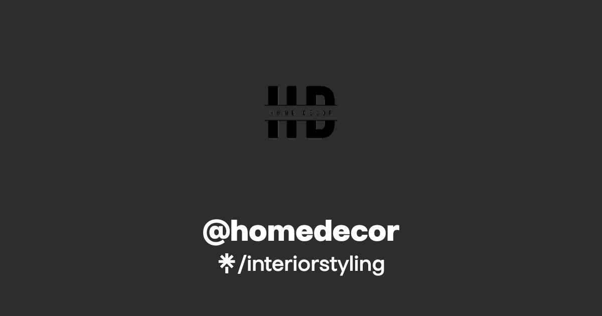 @homedecor | Linktree