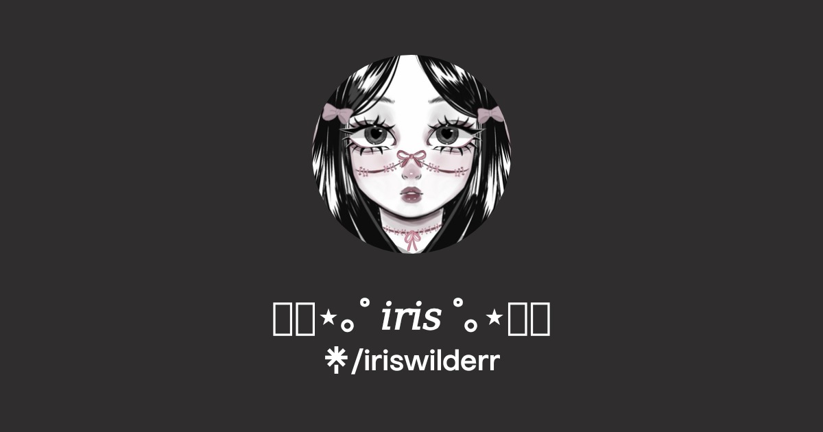 ୨୧⋆｡˚ 𝑖𝑟𝑖𝑠 ˚｡⋆୨୧ | Instagram | Linktree