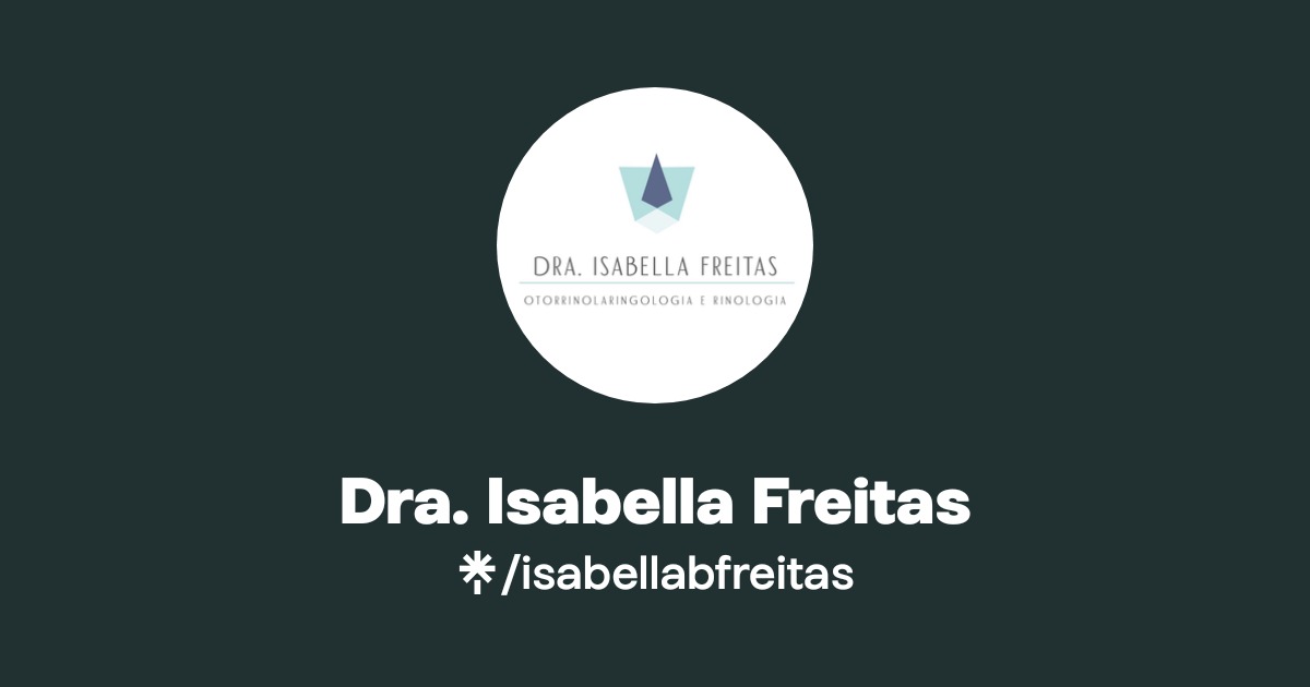 Dra. Isabella Freitas | Linktree