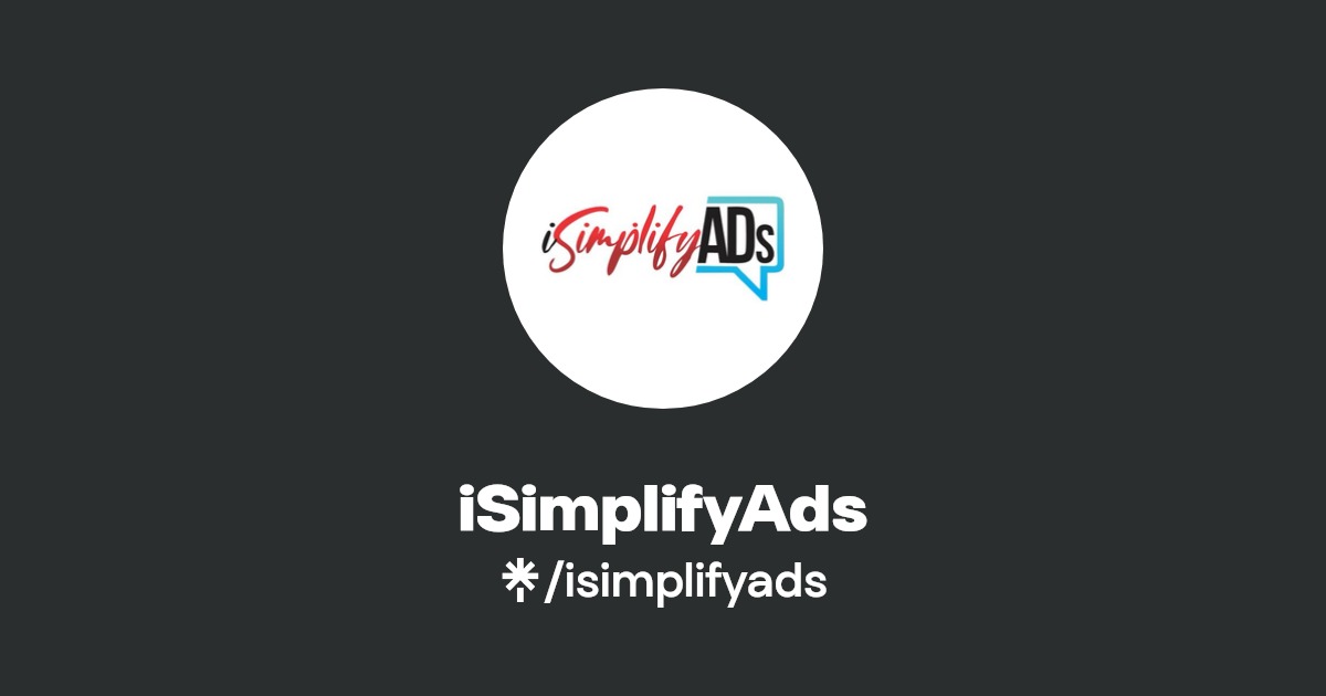Isimplifyads linktree