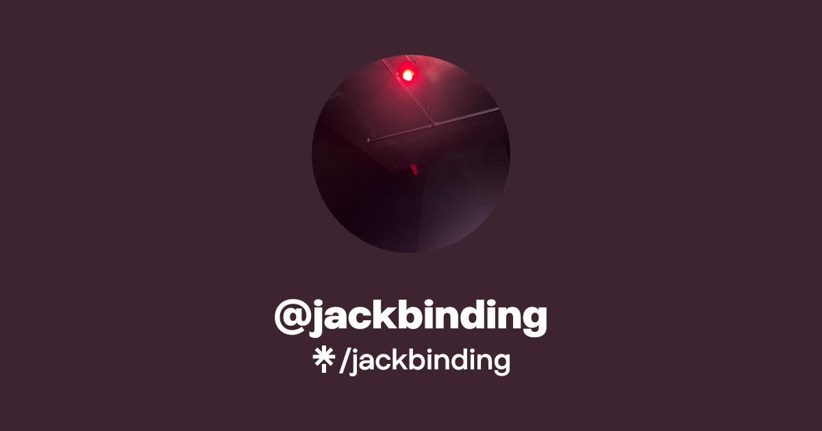 @jackbinding | Linktree