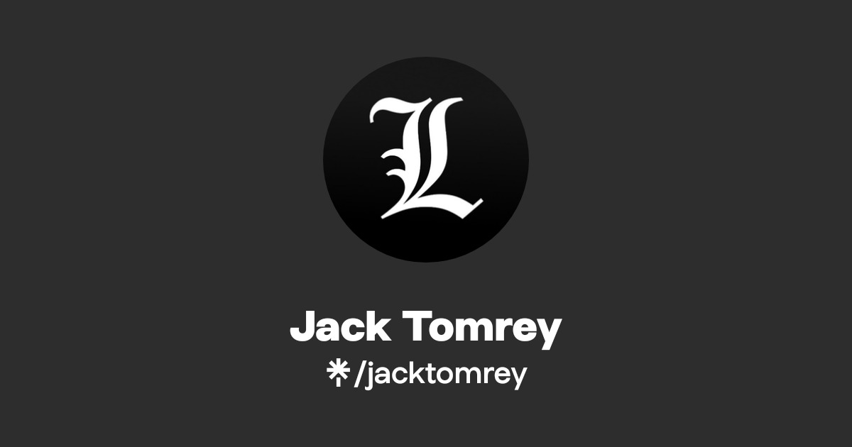 Jack Tomrey | Linktree