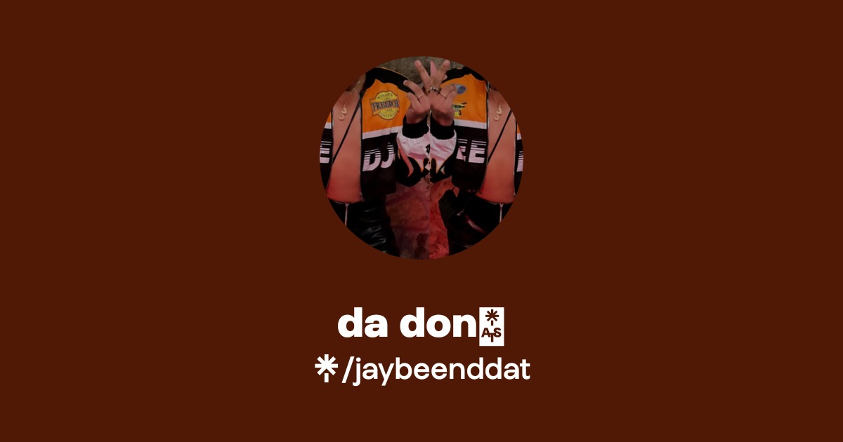 da don💰 | Twitter, Instagram, Facebook, TikTok | Linktree