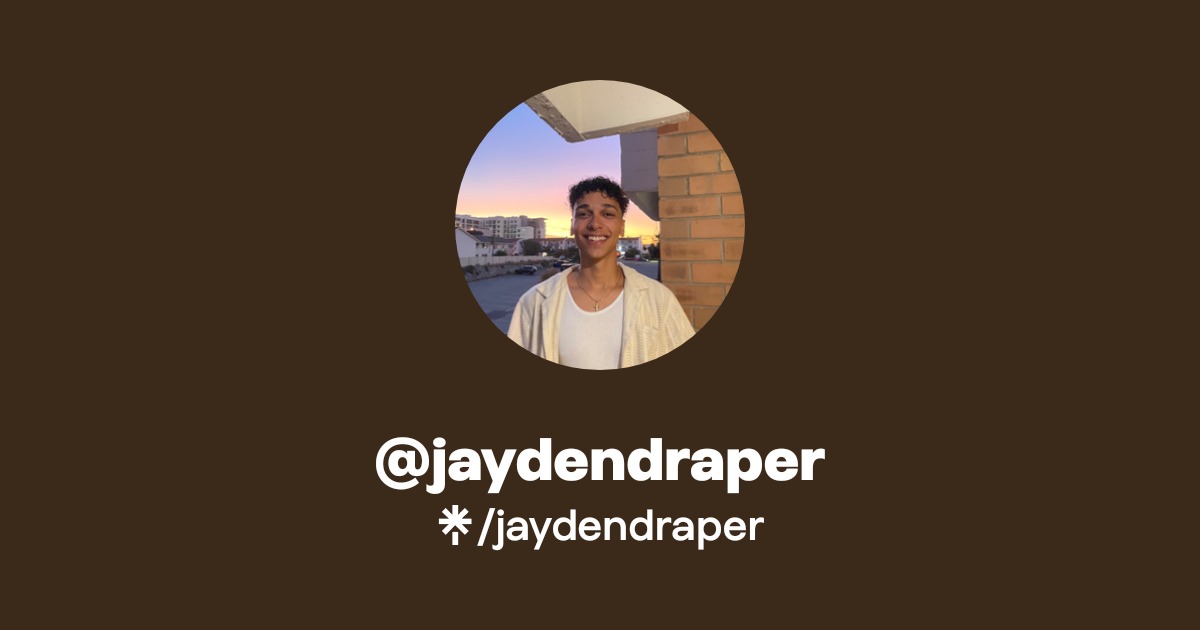 jaydendraper Official: TikTok, Instagram | Linktree