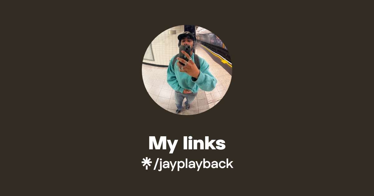 My links ~ 🎶📹👾 | Instagram | Linktree