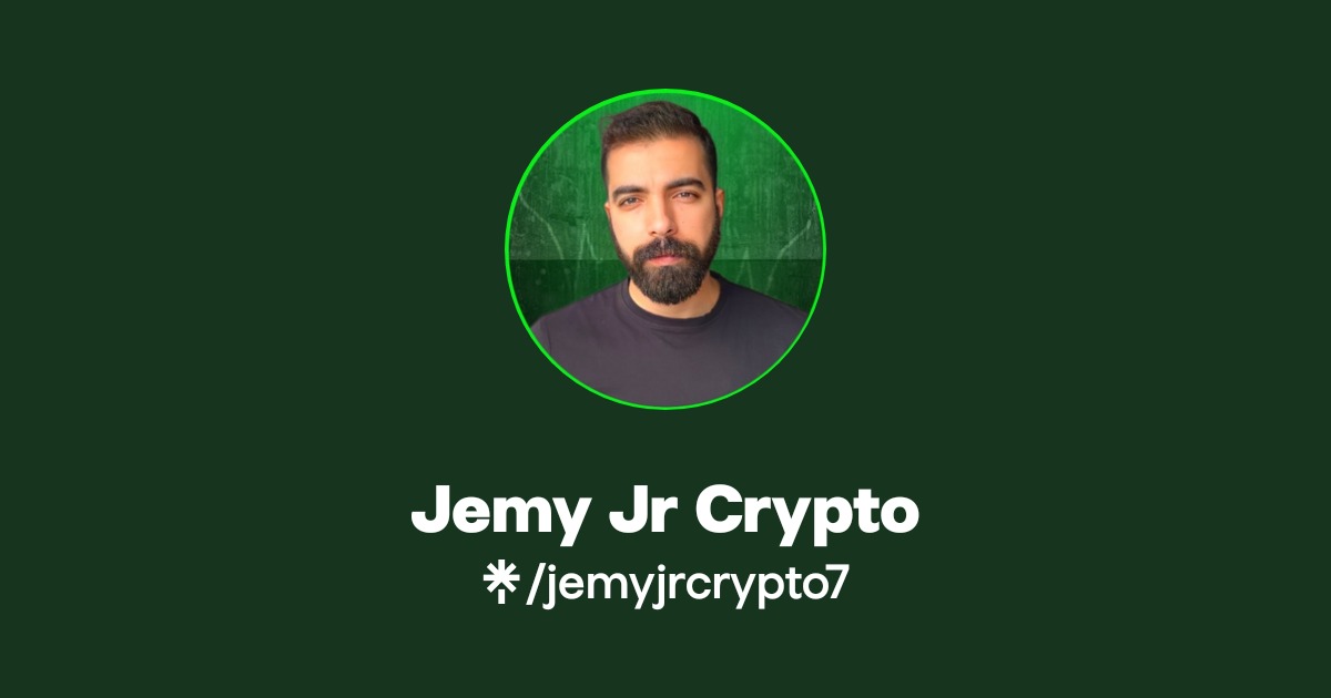 Jemy Jr Crypto | Instagram, TikTok | Linktree