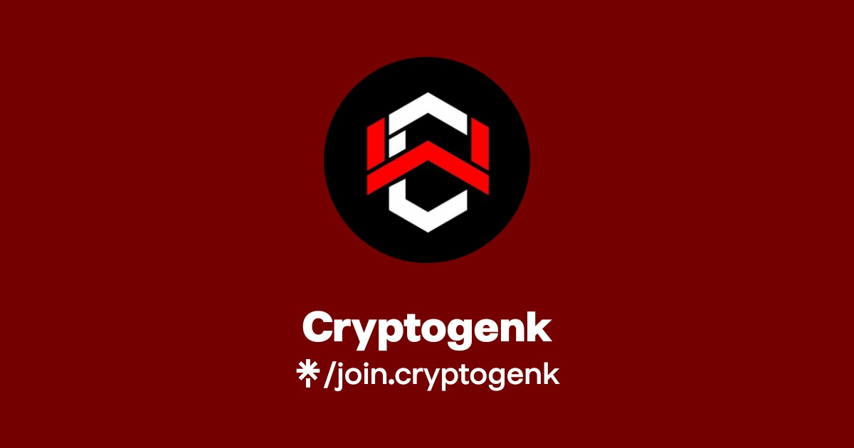 Cryptogenk Official: TikTok, Instagram | Linktree
