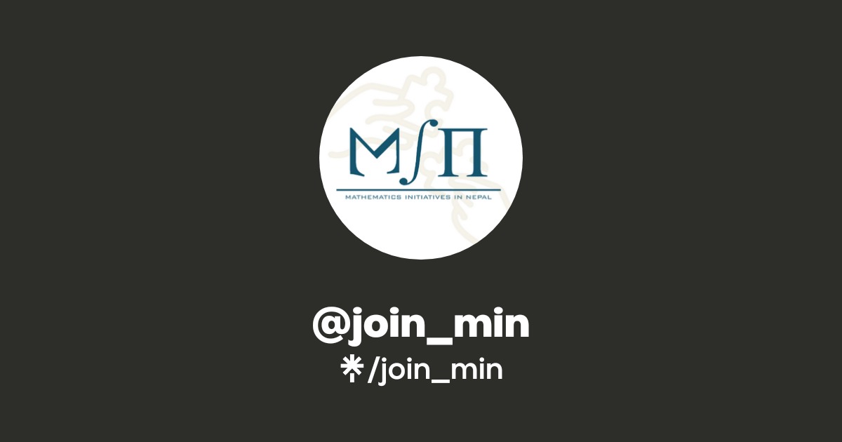 join_min Official: Instagram | Linktree