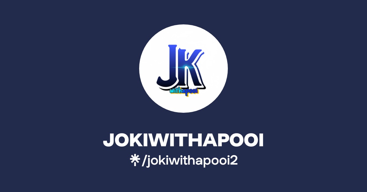 JOKIWITHAPOOI | TikTok | Linktree