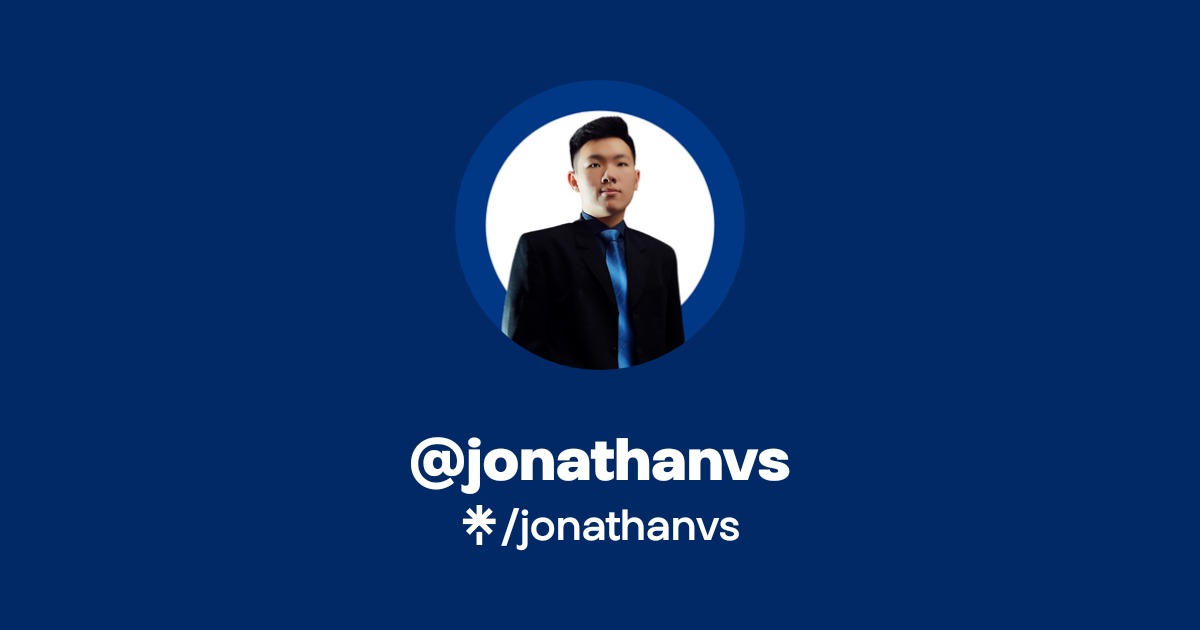 @jonathanvs | Linktree