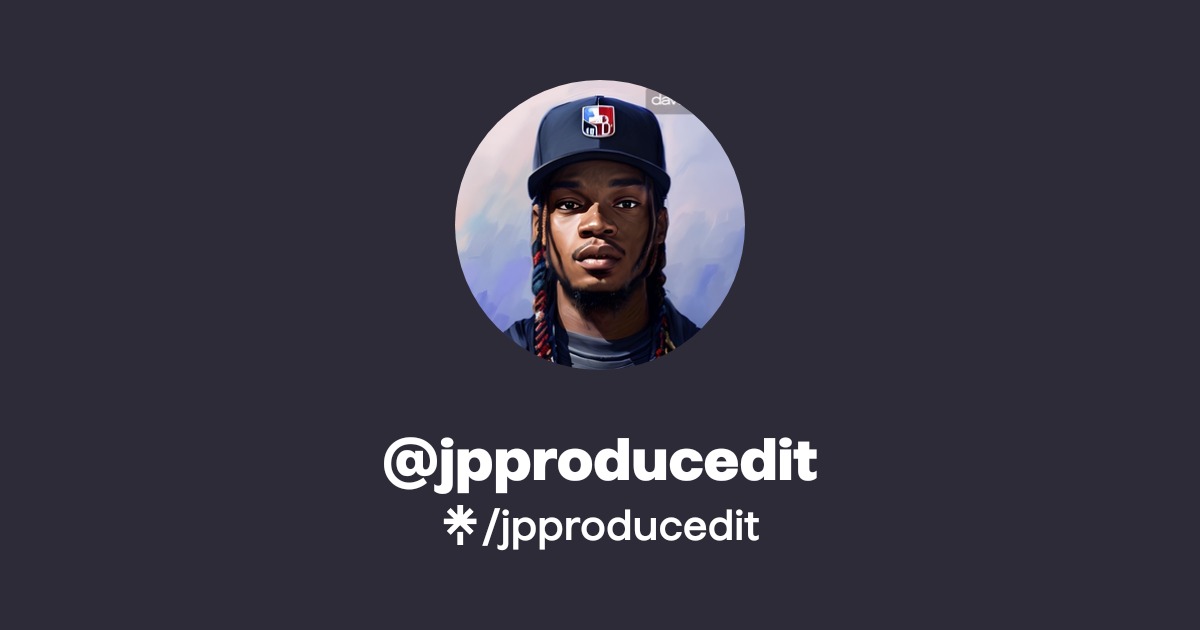 jpproducedit Official: TikTok, Instagram, X | Linktree