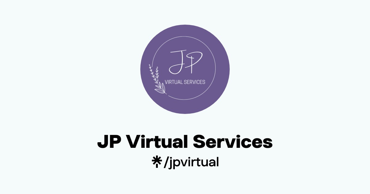 JP Virtual Services | Instagram | Linktree