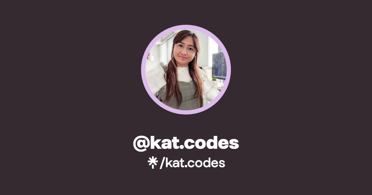 @kat.codes | Linktree