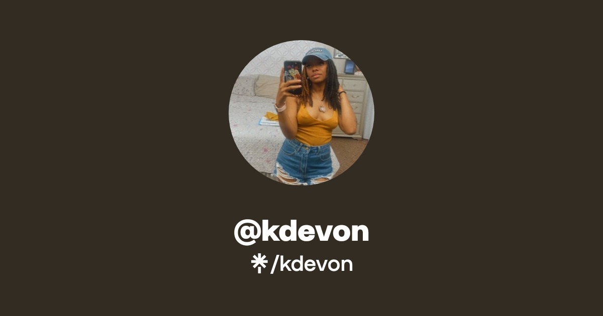 @kdevon | Linktree