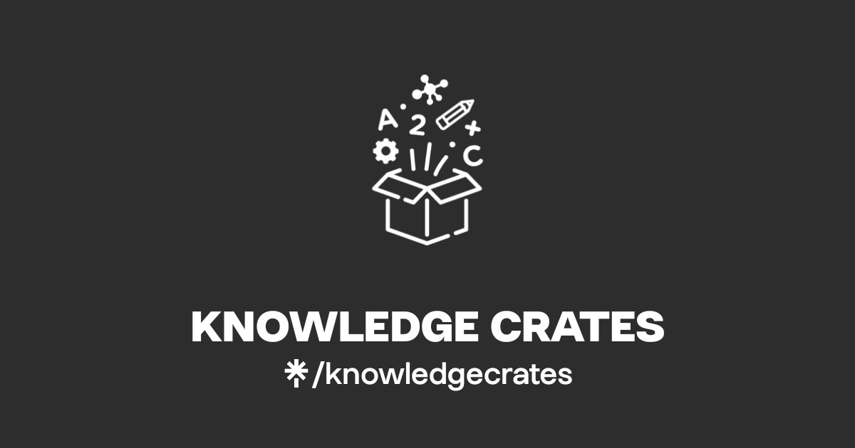 KNOWLEDGE CRATES | Instagram, Facebook, TikTok | Linktree