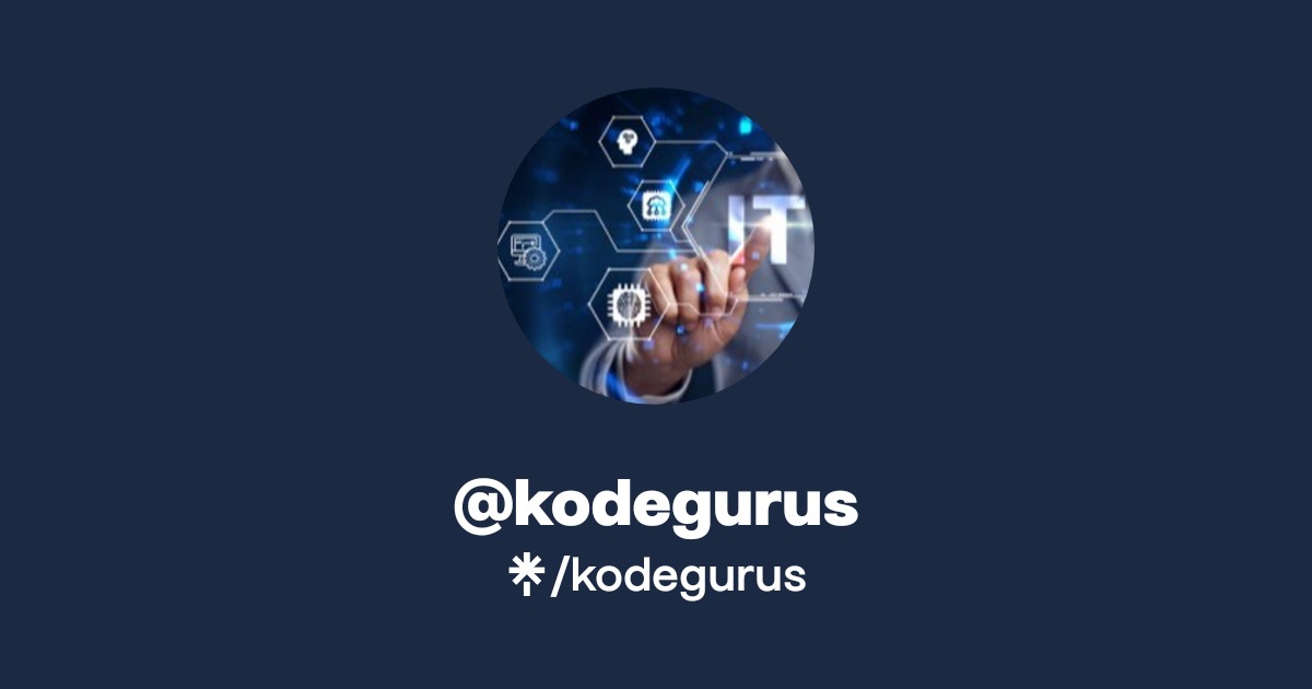 @kodegurus | Linktree