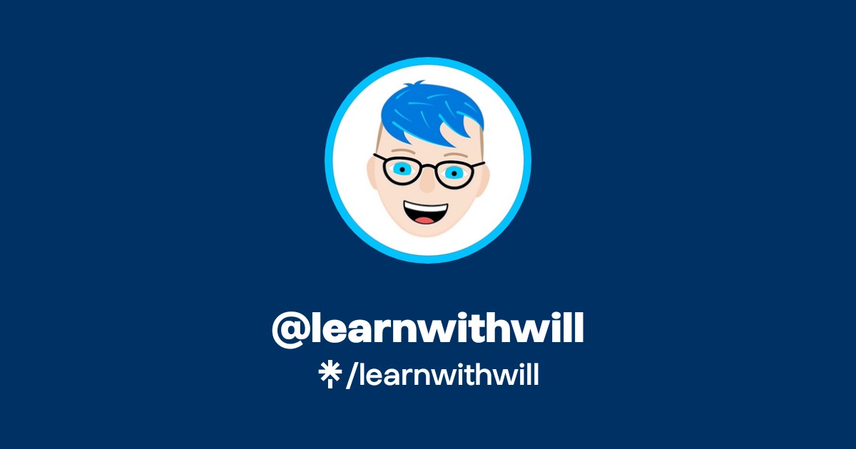 @learnwithwill | Linktree