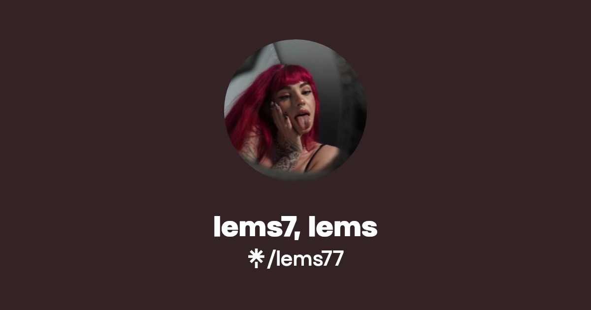 Lems7 Onlyfans